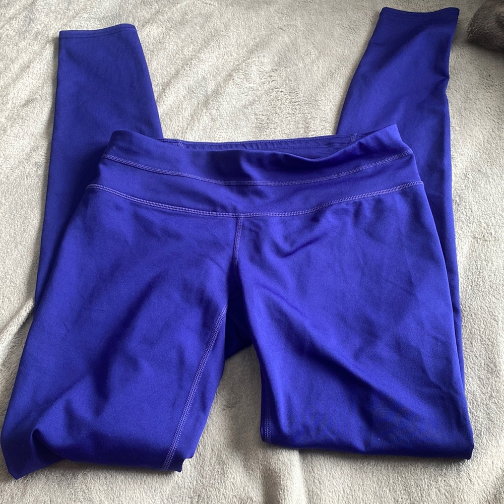 purple athleta leggings